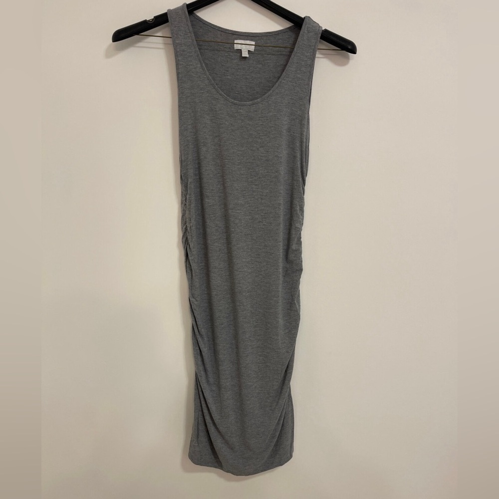 A : Glow Maternity Small Gray Dress
